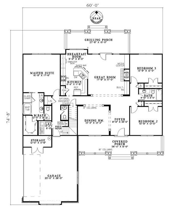 Floor Plan Main Level