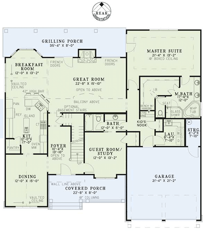 Floor Plan Main Level