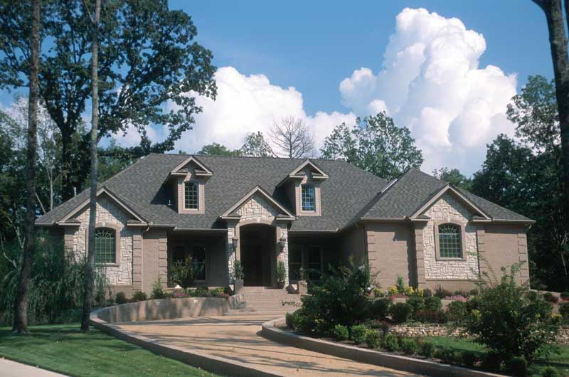 3-Bedroom, 3901 Sq Ft European Home Plan - 153-1719 - Main Exterior