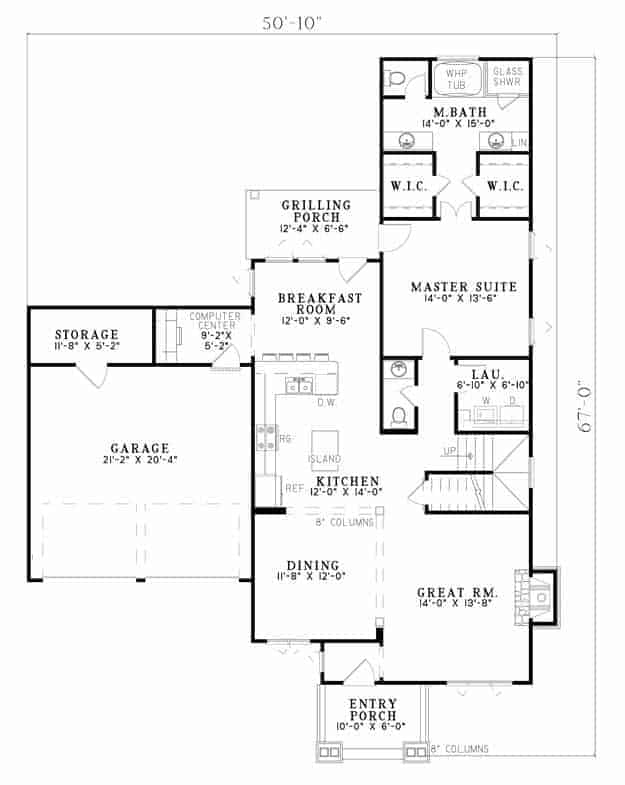 Floor Plan First Story