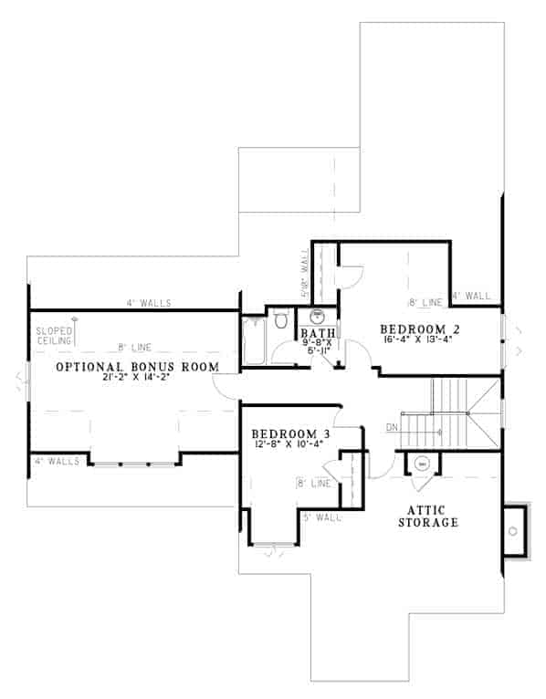 Floor Plan Second Story