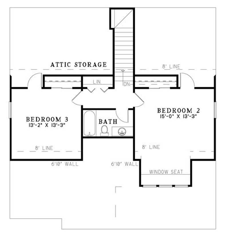 SECOND FLOOR PLAN