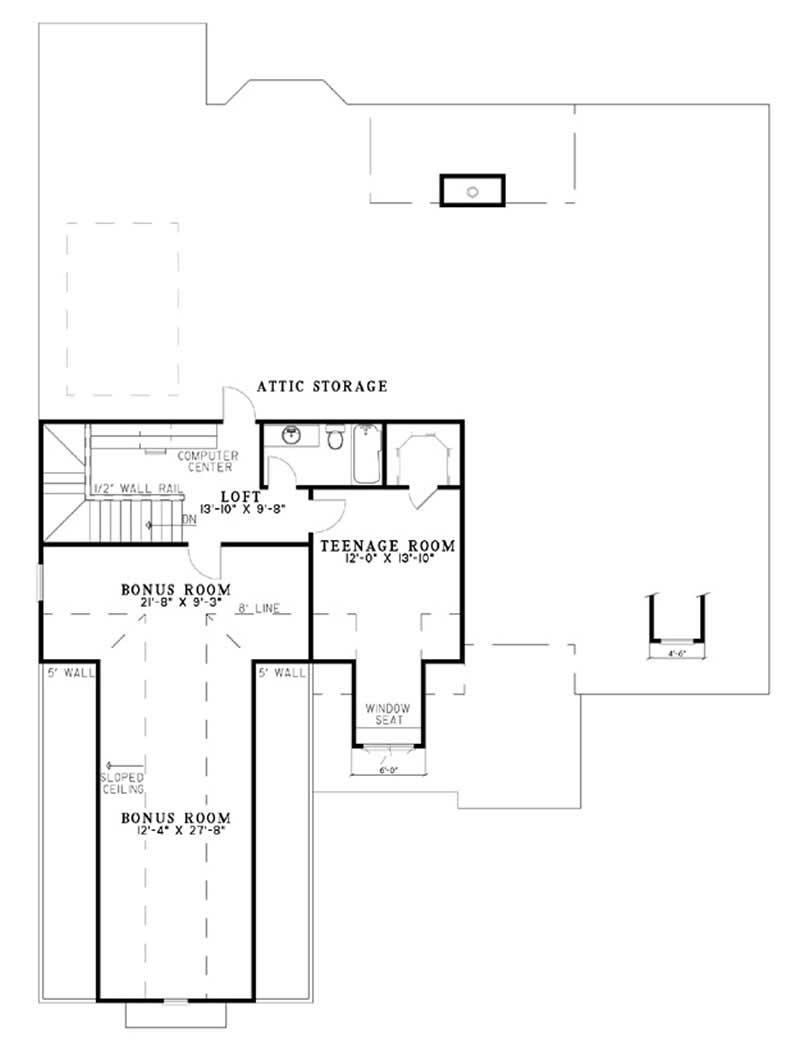FLOOR PLAN SECOND STORY