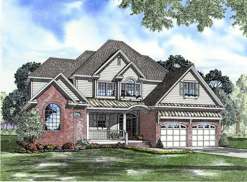 4-Bedroom, 2642 Sq Ft Ranch Home Plan - 153-1729 - Main Exterior