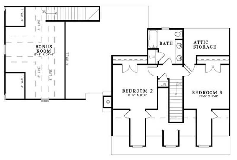 SECOND FLOOR PLAN
