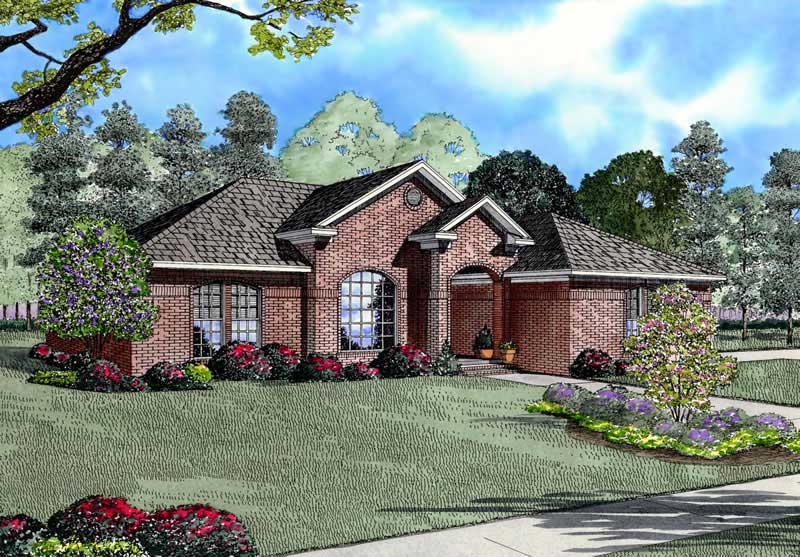 3-Bedroom, 1807 Sq Ft Contemporary Home Plan - 153-1731 - Main Exterior