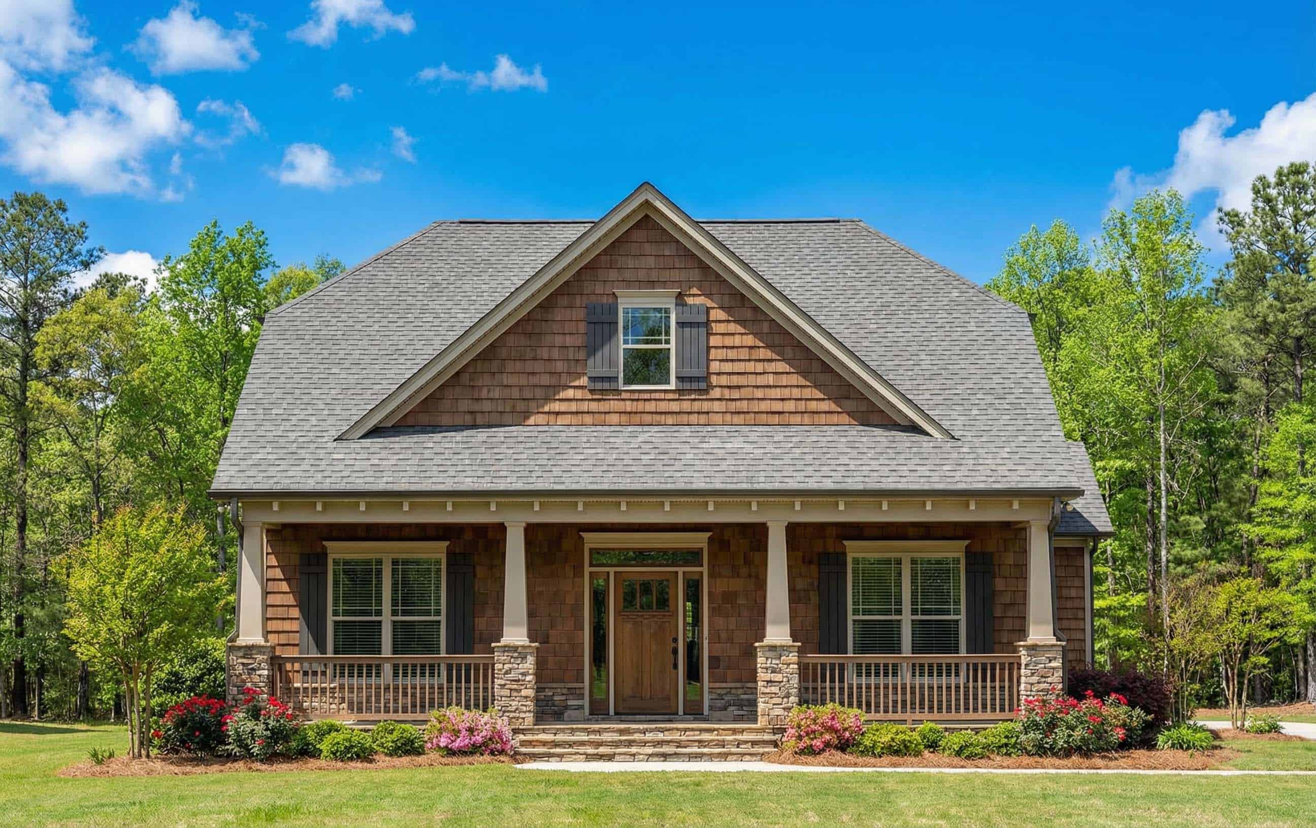 3-Bedroom, 2296 Sq Ft Country Home Plan - 153-1737 - Main Exterior