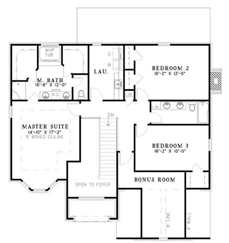 Upper Level Floor Plan