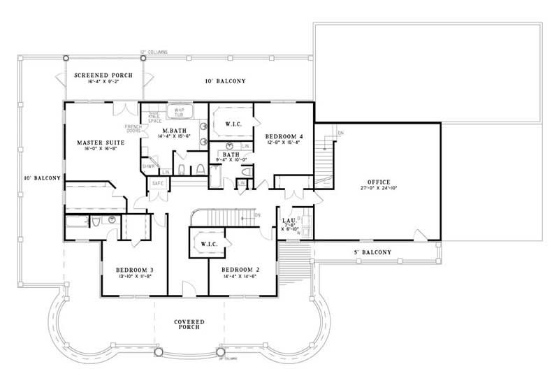 SECOND FLOOR PLAN