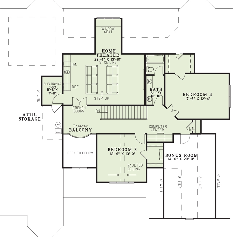 Floor Plan Upper Level