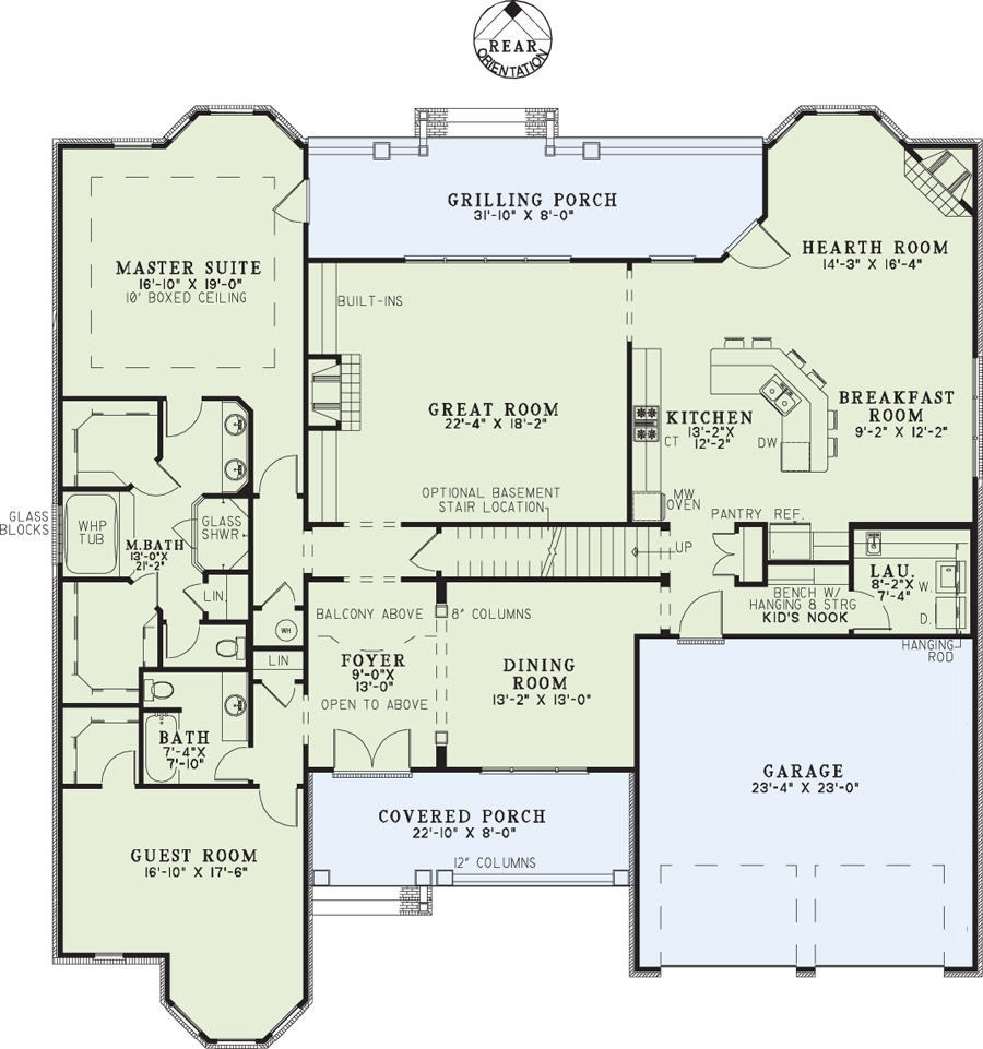 Floor Plan Main Level