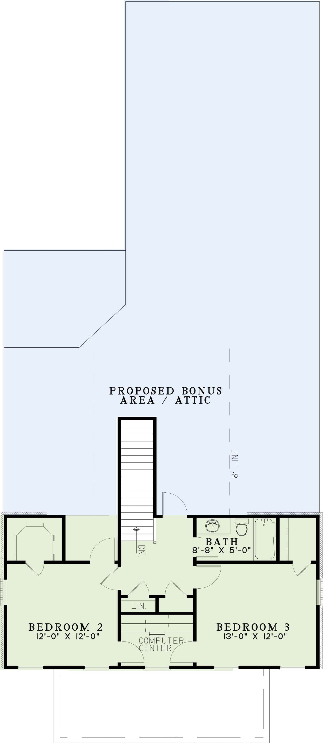 Floor Plan Second Story