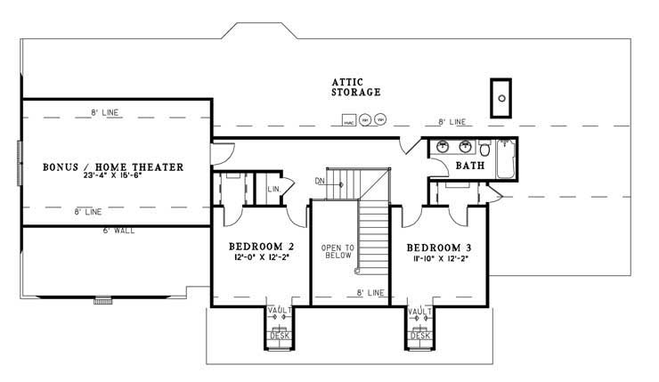 Floor Plan Second Story