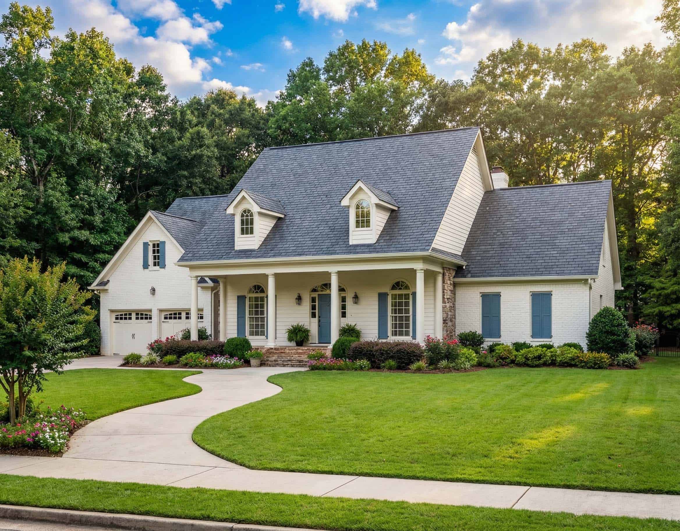 3-Bedroom, 2422 Sq Ft Cape Cod Home Plan - 153-1760 - Main Exterior