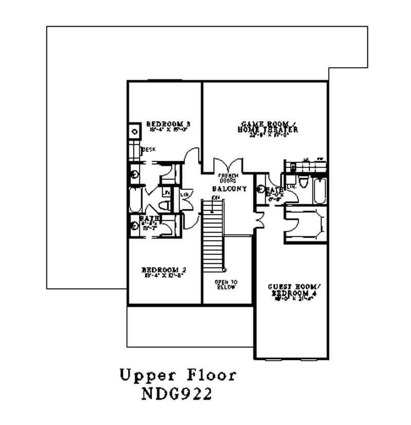 SECOND FLOOR PLAN