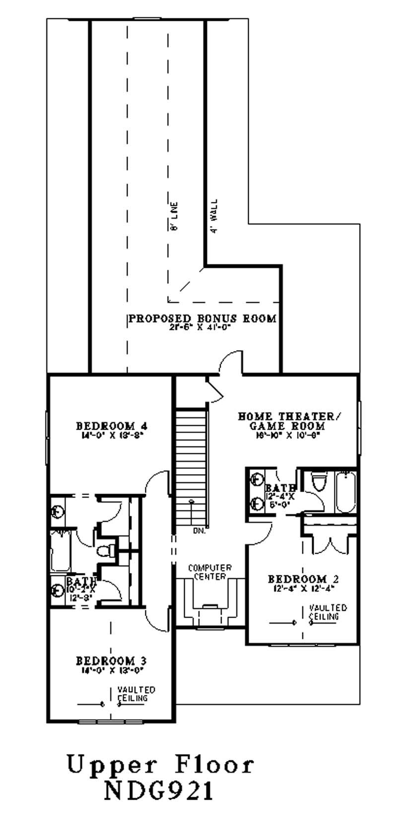 SECOND FLOOR PLAN