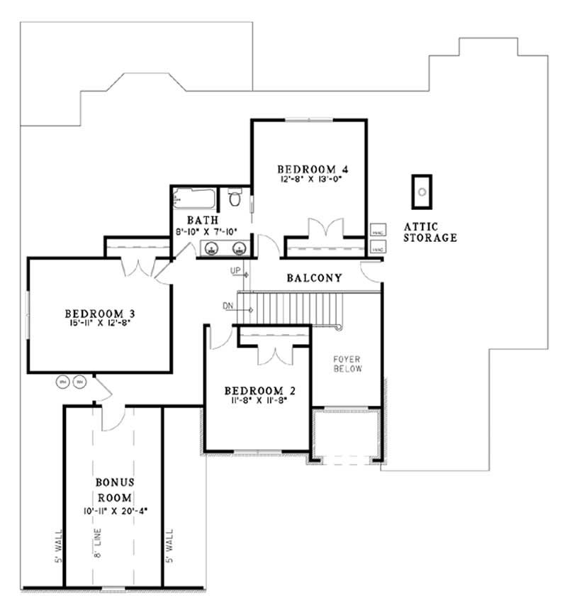 SECOND FLOOR PLAN