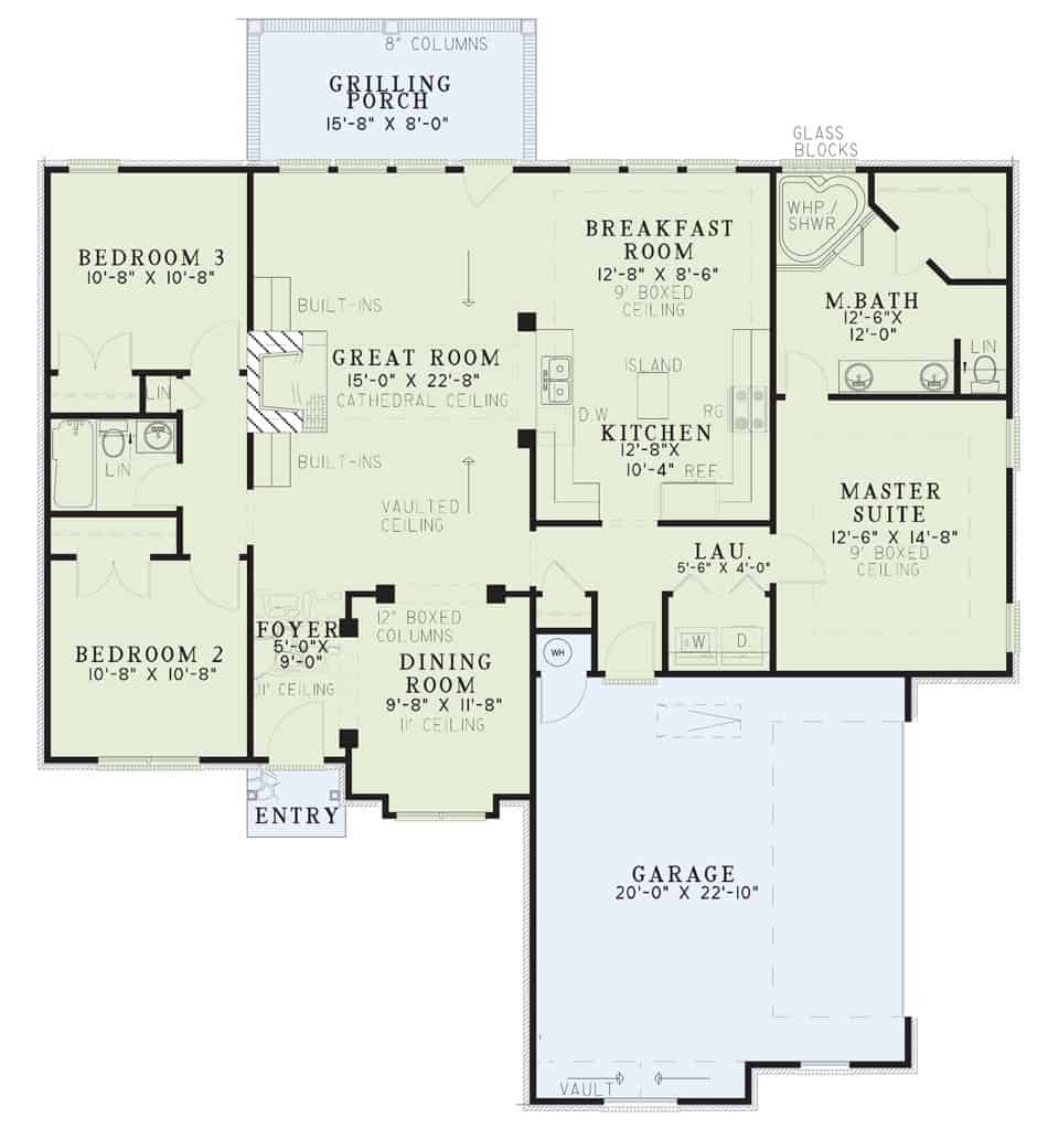 Floor Plan Main Level