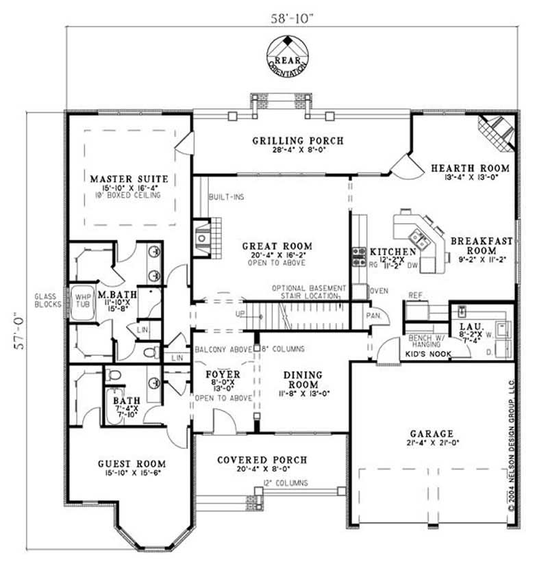FLOOR PLAN FIRST STORY