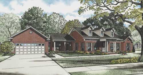 3-Bedroom, 3009 Sq Ft Cape Cod House Plan - 153-1785 - Front Exterior
