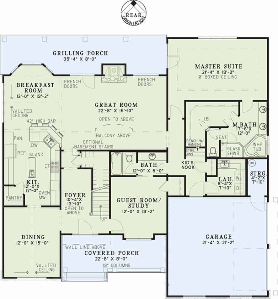 Floor Plan First Story