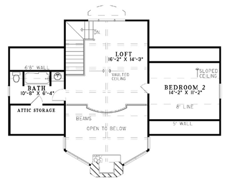 SECOND FLOOR PLAN