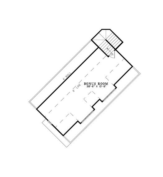 Floor Plan Bonus Room