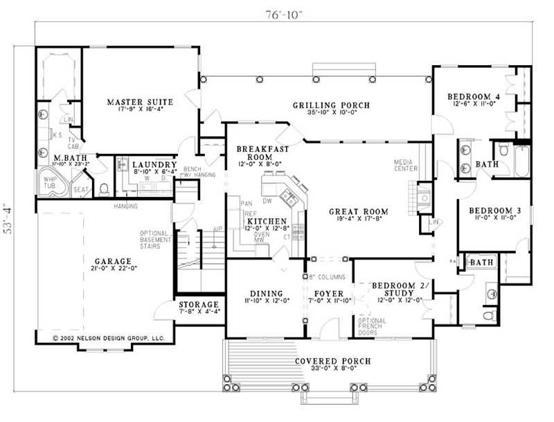 MAIN LEVEL FLOOR PLAN