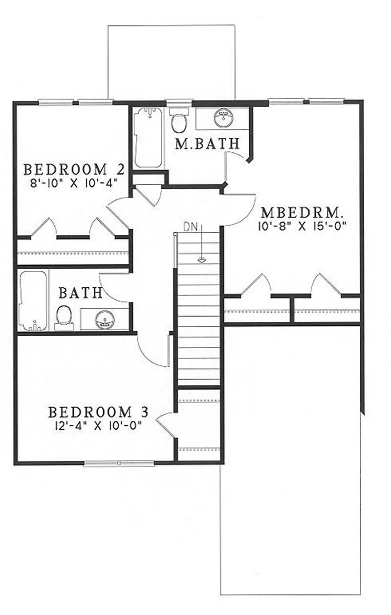 SECOND LEVEL FLOOR PLAN