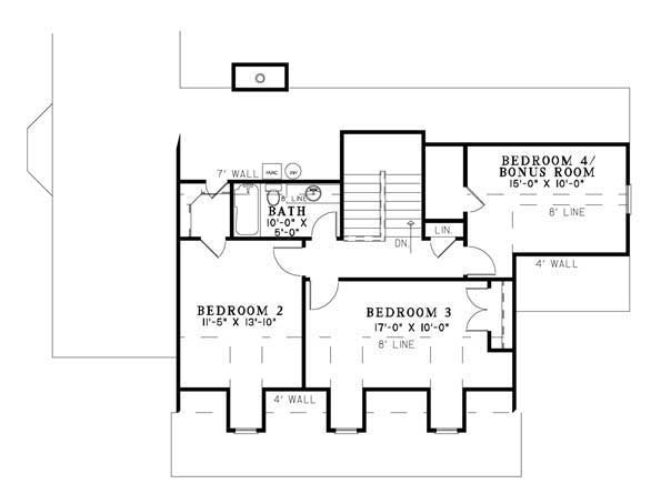 Floor Plan Second Story
