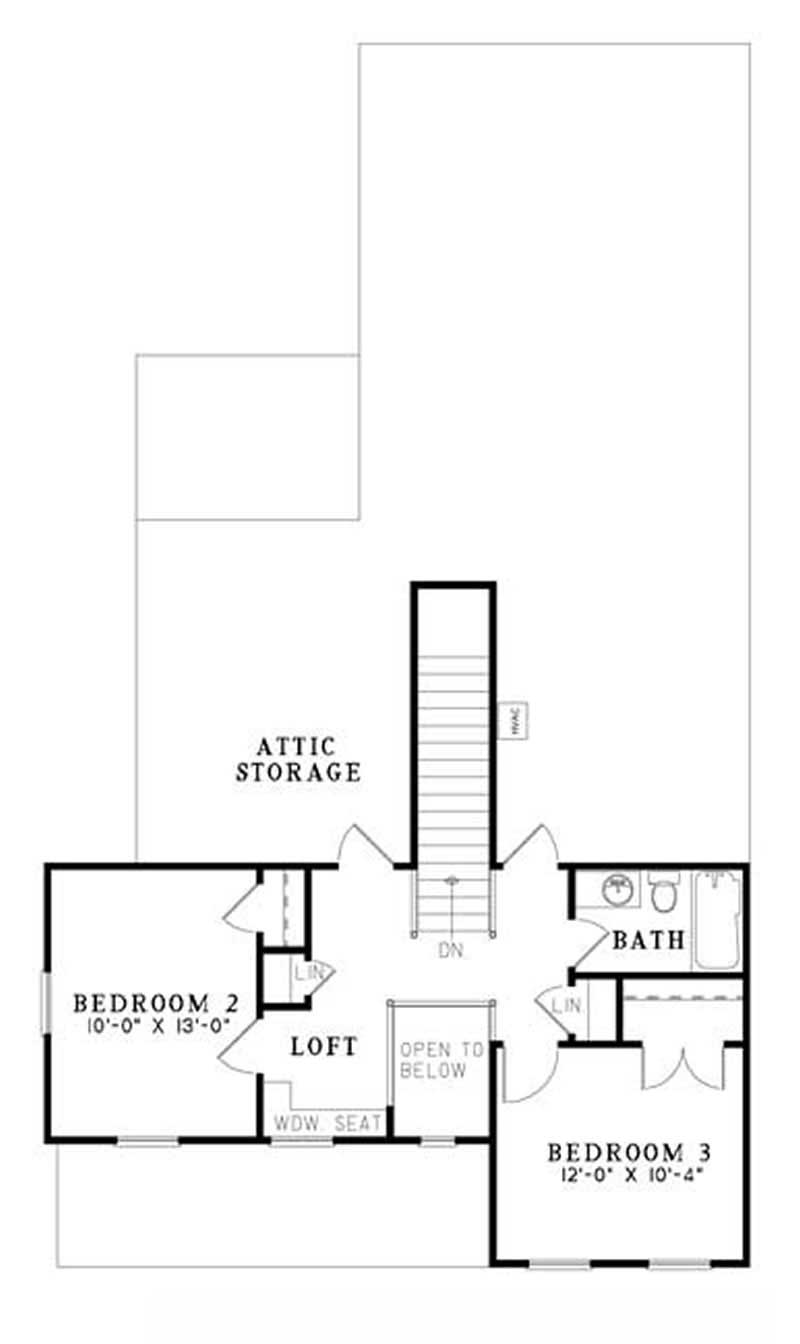 SECOND FLOOR PLAN