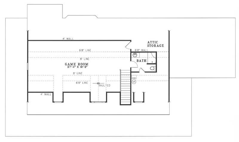 SECOND LEVEL FLOOR PLAN