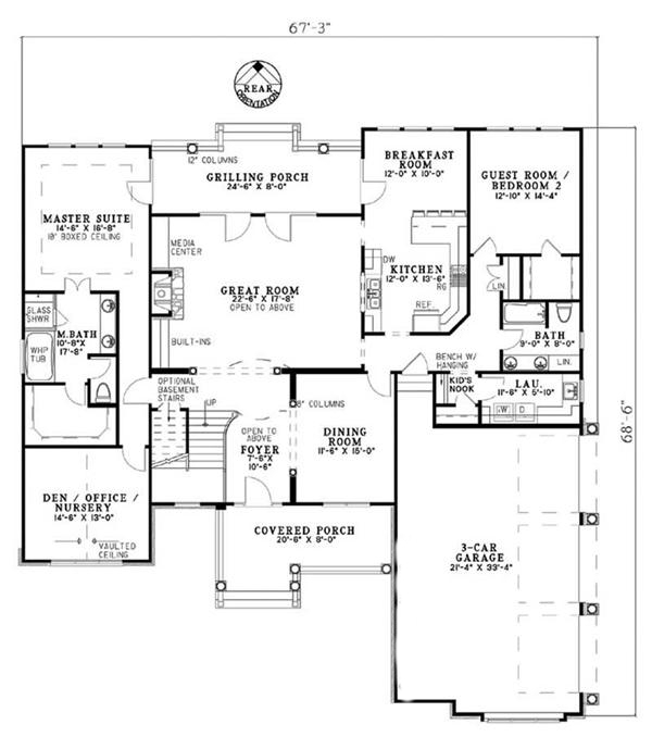 Floor Plan Main Level