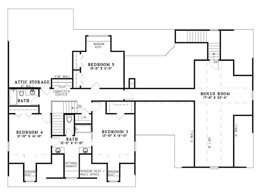 Floor Plan Upper Level