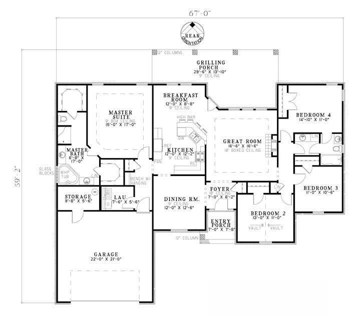 Floor Plan Main Level