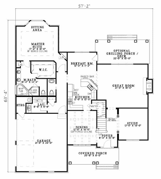 Floor Plan First Story