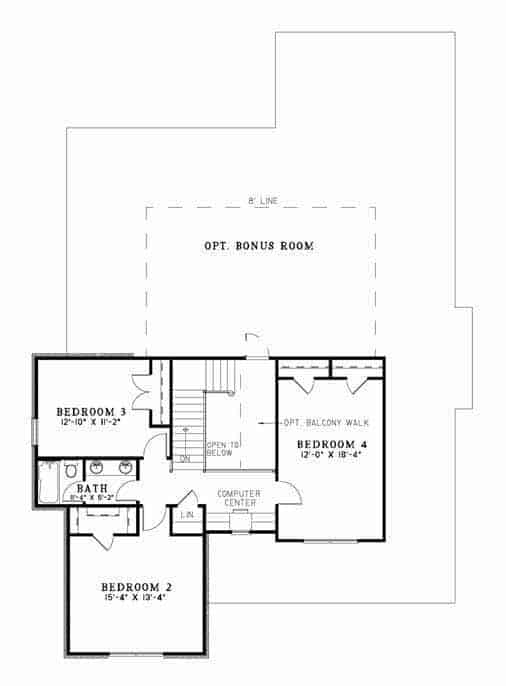 Floor Plan Second Story