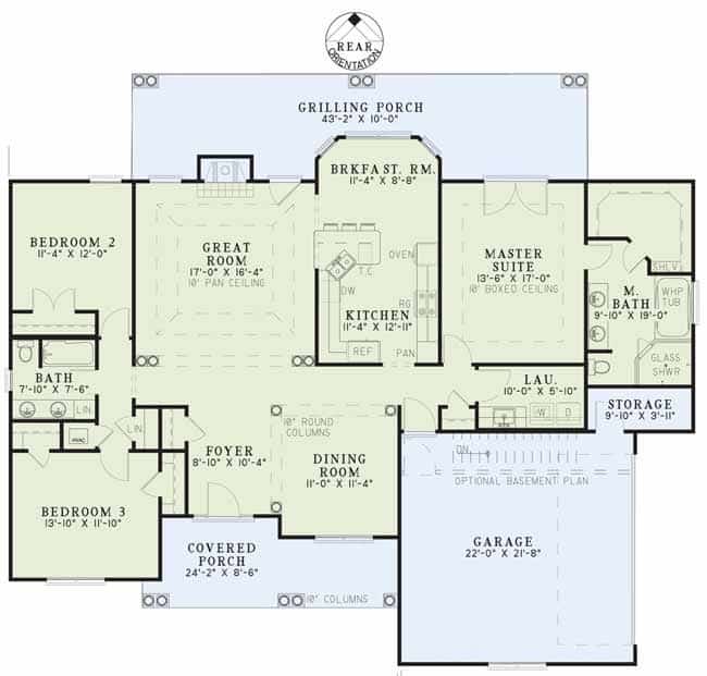 Floor Plan Main Level