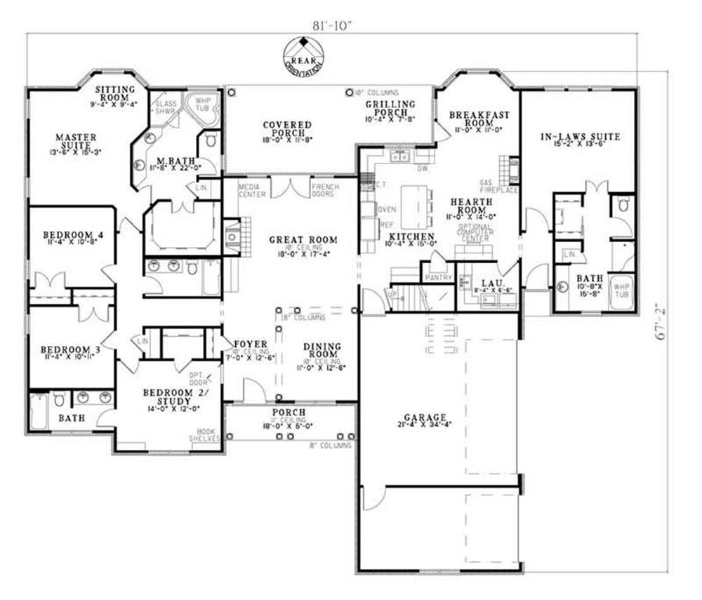 Floor Plan Main Level