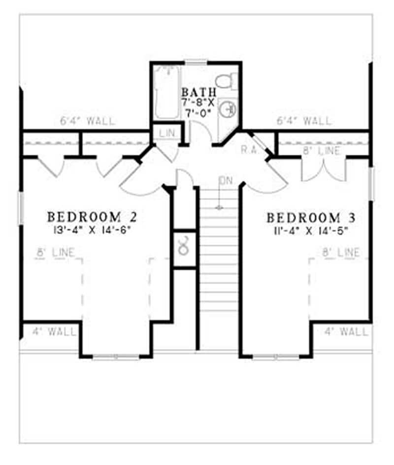 SECOND FLOOR PLAN