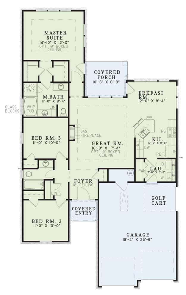 Floor Plan Main Level