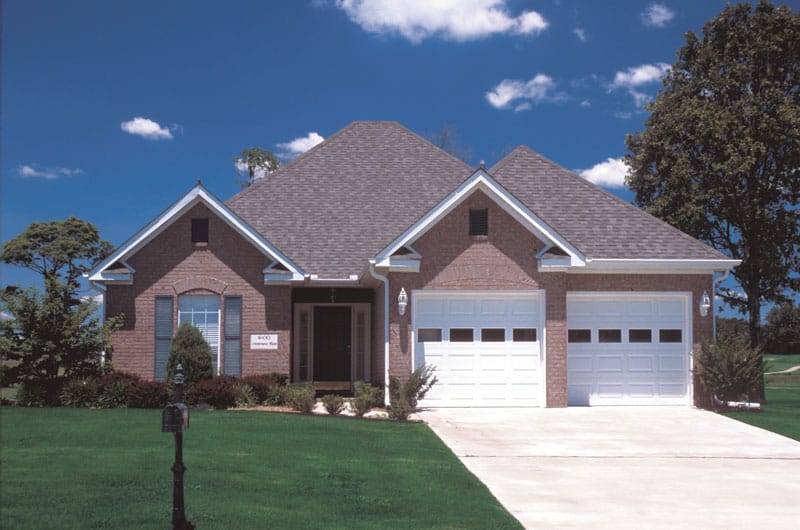 3-Bedroom, 1379 Sq Ft Small House Plans - 153-1873 - Main Exterior
