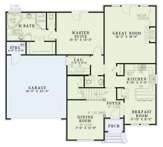 Floor Plan Main Level