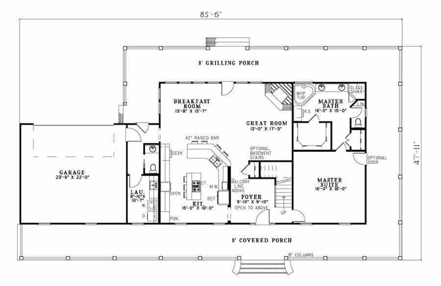 Floor Plan First Story