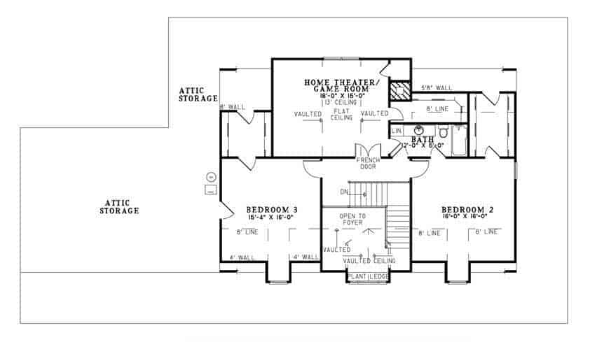 Floor Plan Second Story