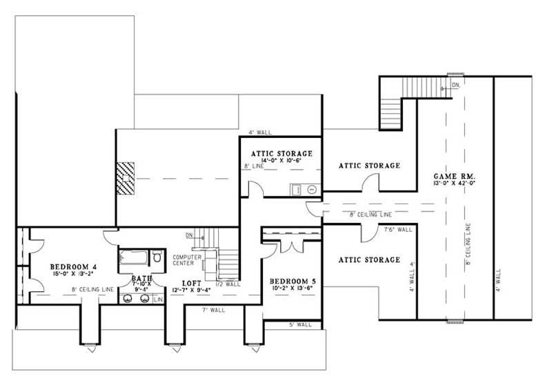 SECOND FLOOR PLAN