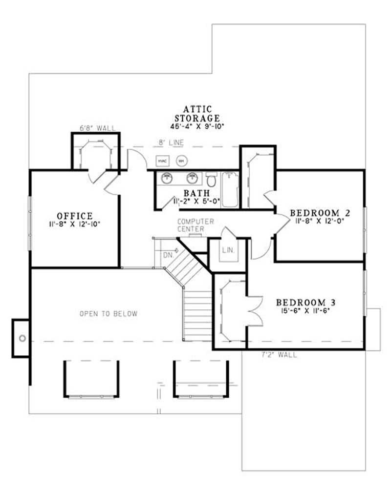 SECOND FLOOR PLAN