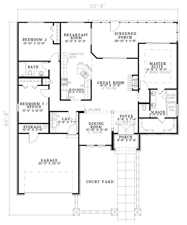 Floor Plan Main Level