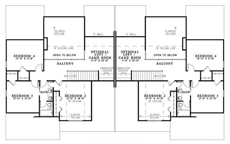 FLOOR PLAN SECOND STORY & Bonus Area