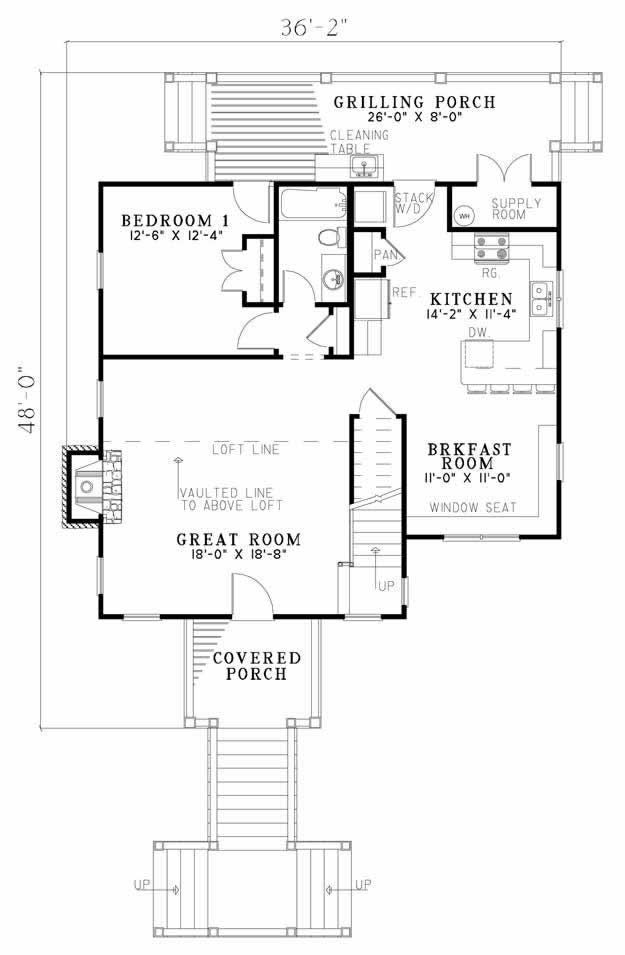 Floor Plan First Story